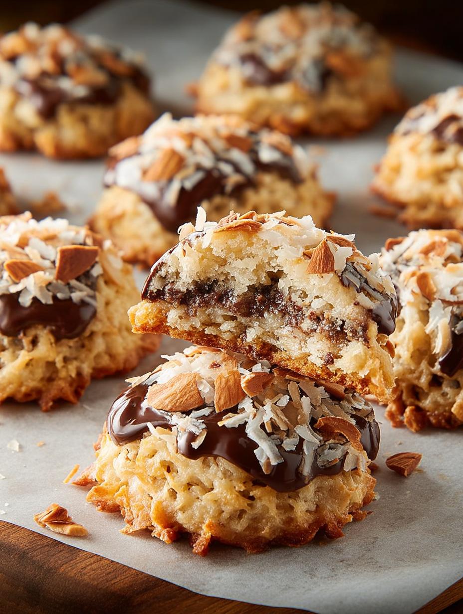 Almond Joy Cookies: 4 Ingredients for Irresistible Treats - Almond Joy Cookies - main visual representation