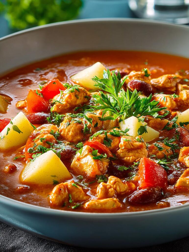 Apple Chicken Chili