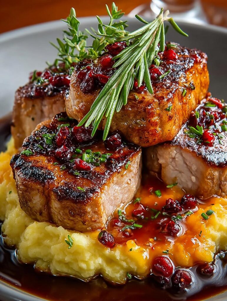 Apple Cider Pork Mashed