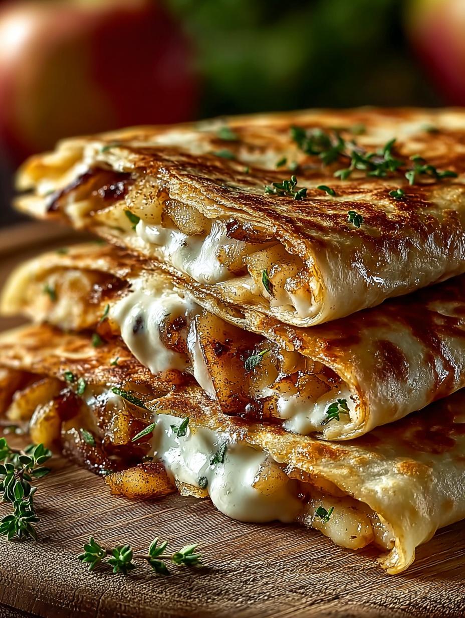 Apple Cinnamon Breakfast Quesadillas: 5 Delicious Ways 6 Apple Cinnamon Breakfast Quesadillas: 5 Delicious Ways - Apple Cinnamon Breakfast Quesadillas - additional detail