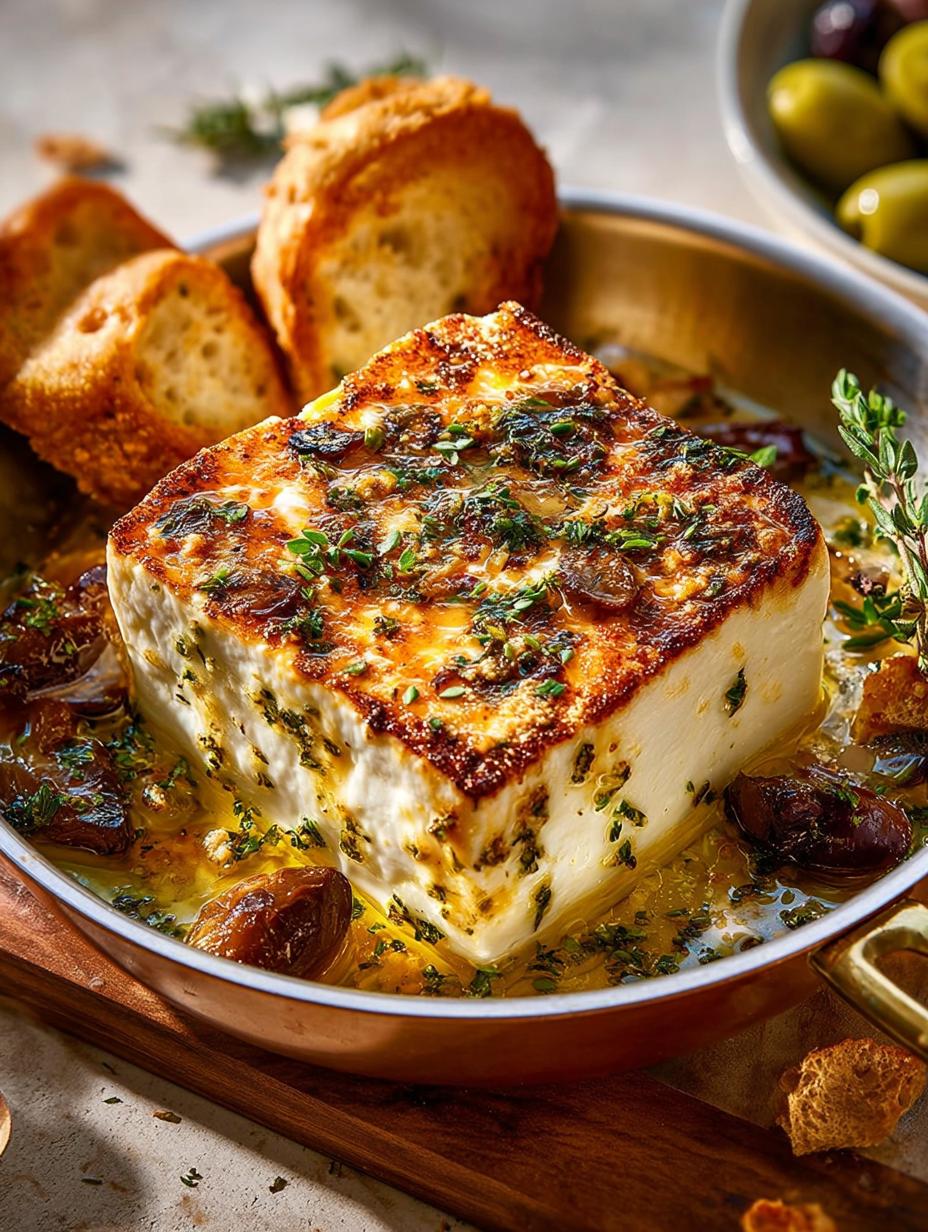 Baked Feta with Honey and Pistachios: A Creamy Delight - Baked Feta - main visual representation