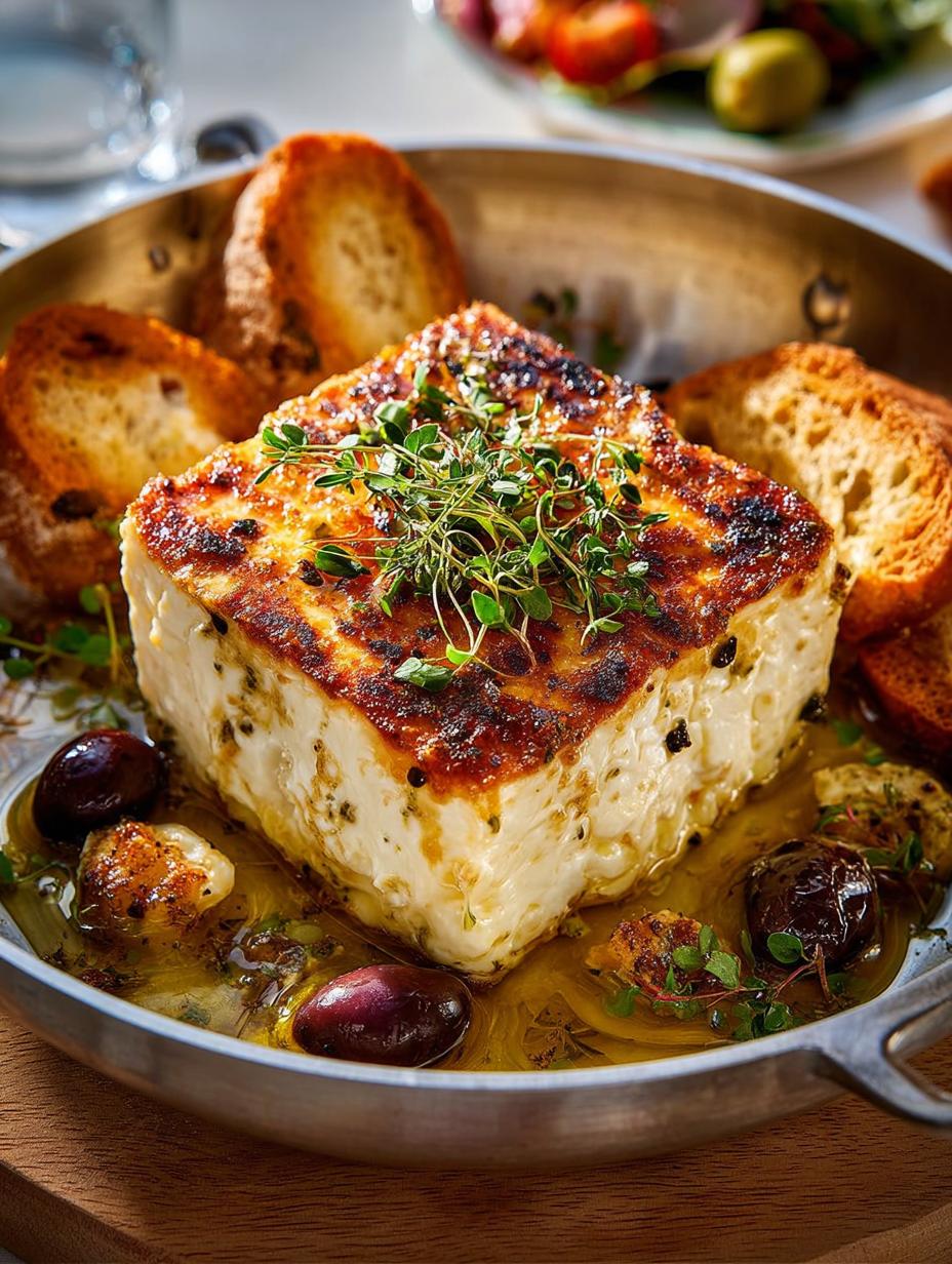 Baked Feta with Honey and Pistachios: A Creamy Delight - Baked Feta - additional detail