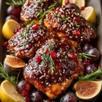 Balsamic Fig Glazed Chicken