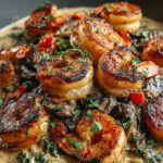Blackened Shrimp Stroganoff