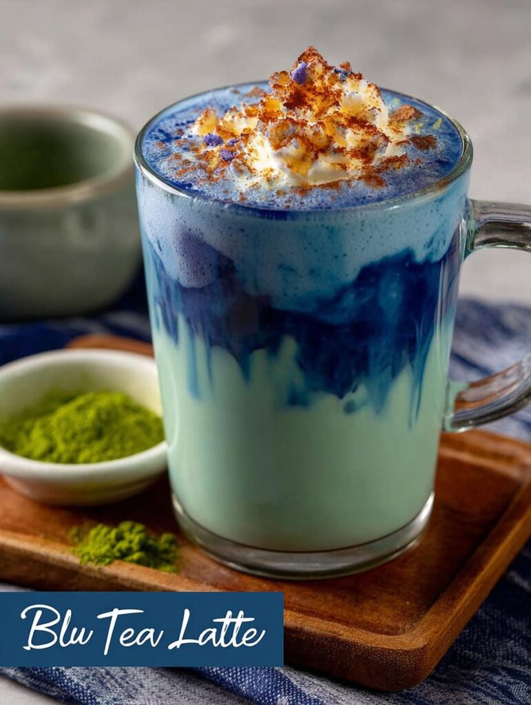 Blue Tea Latte