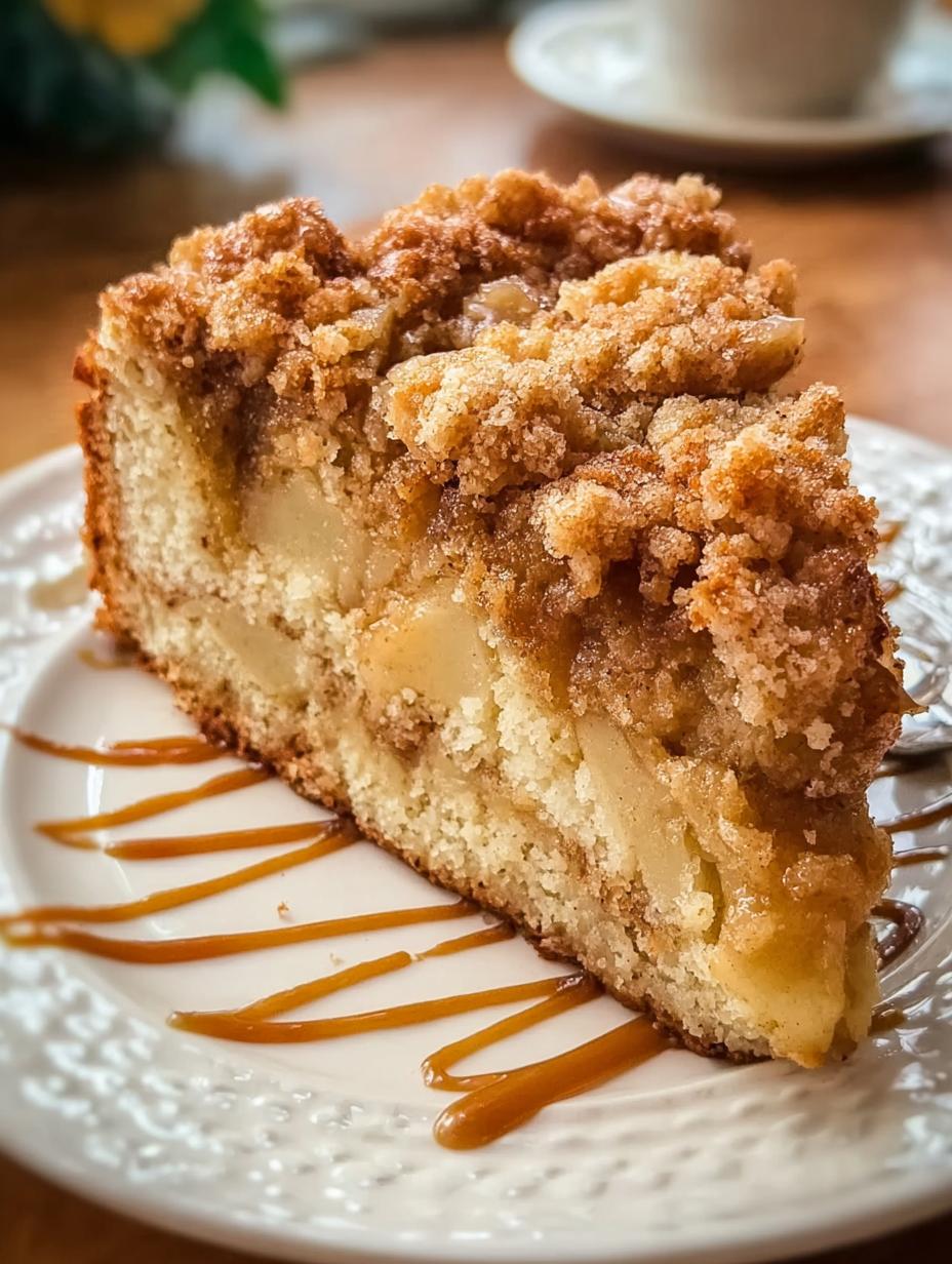 Ample Caramel Apple Crumb Cake 2 Ways 6 8 Ample Caramel Apple Crumb Cake 2 Ways 6 - Caramel Apple Crumb Cake - additional detail