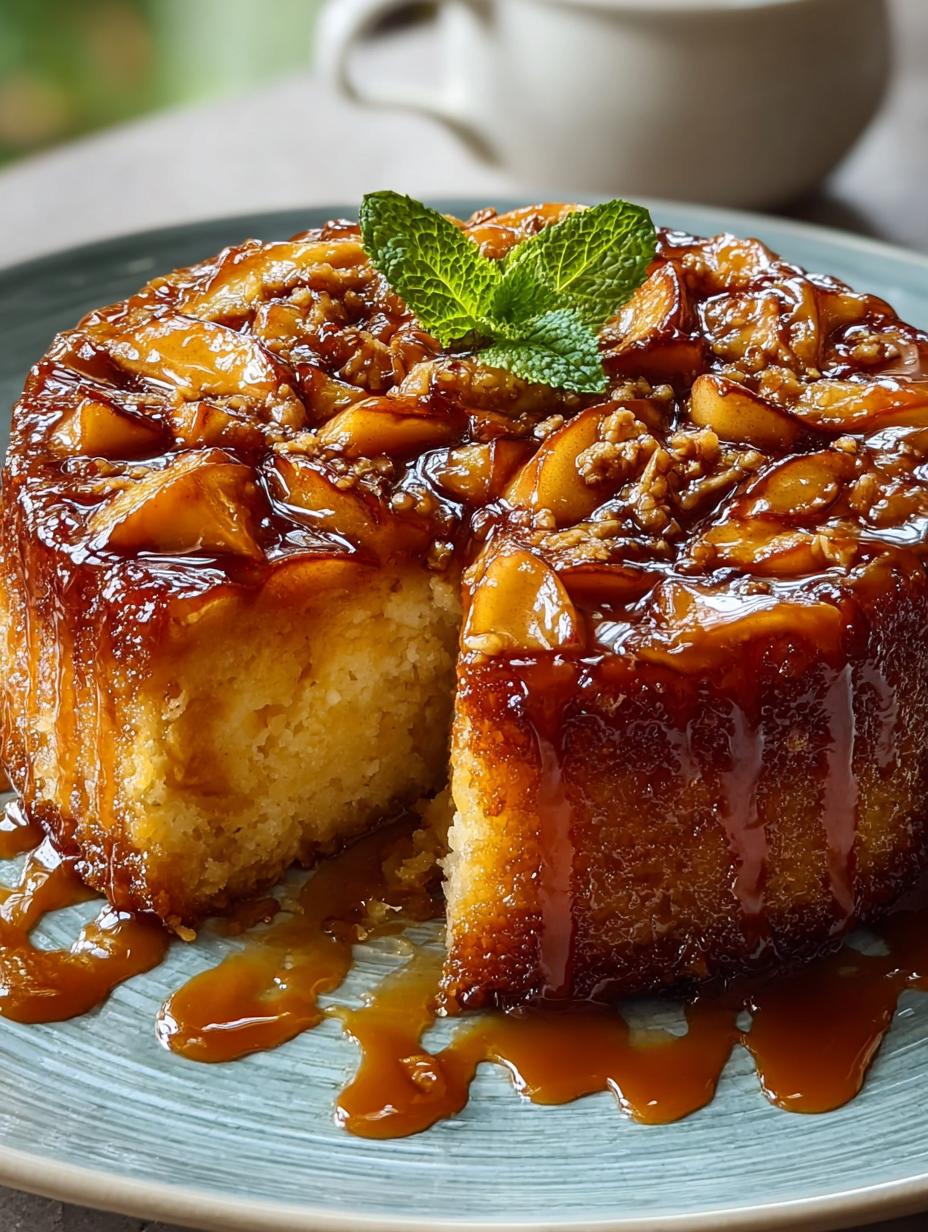 Caramel Apple Upside Down Delight: A Fall Favorite Recipe 6 Caramel Apple Upside Down Delight: A Fall Favorite Recipe - Caramel Apple Upside Down - additional detail