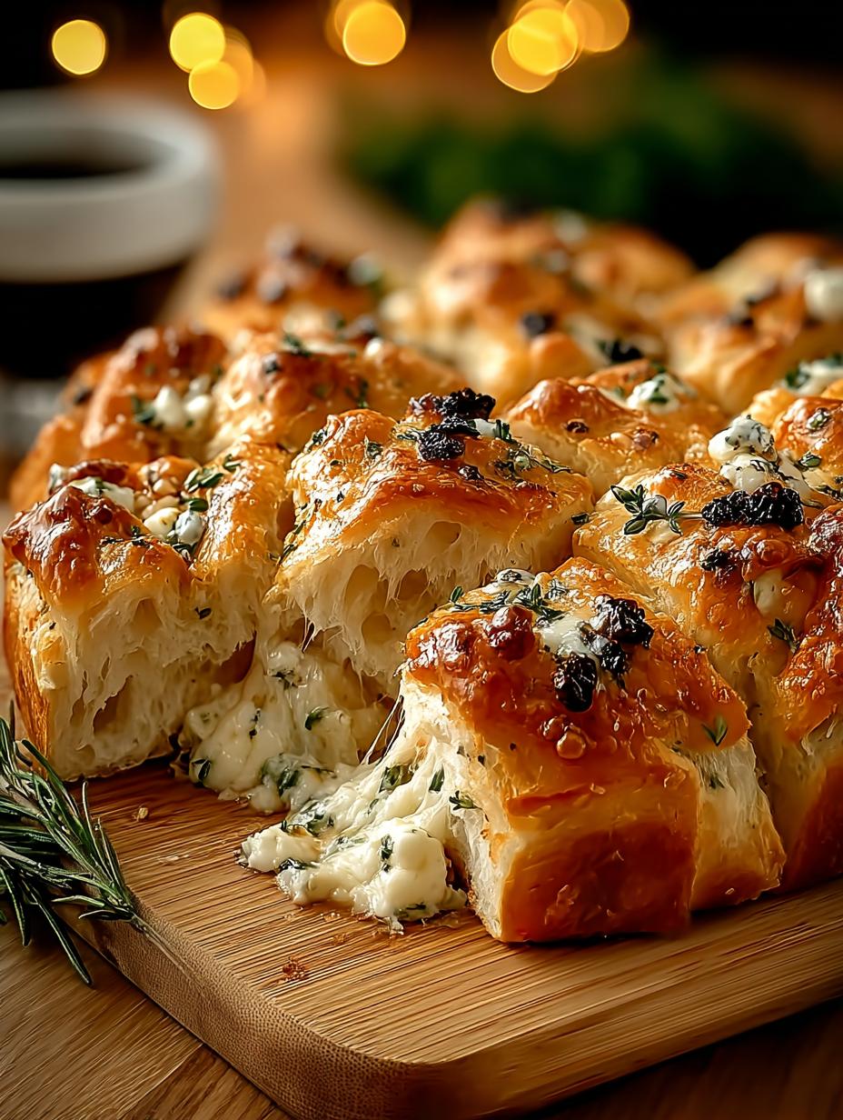 Delightful Cheesy Christmas Tree Bread for Festivities - Cheesy Christmas Tree Bread - additional detail