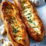 Cheesy Garlic Baguettes