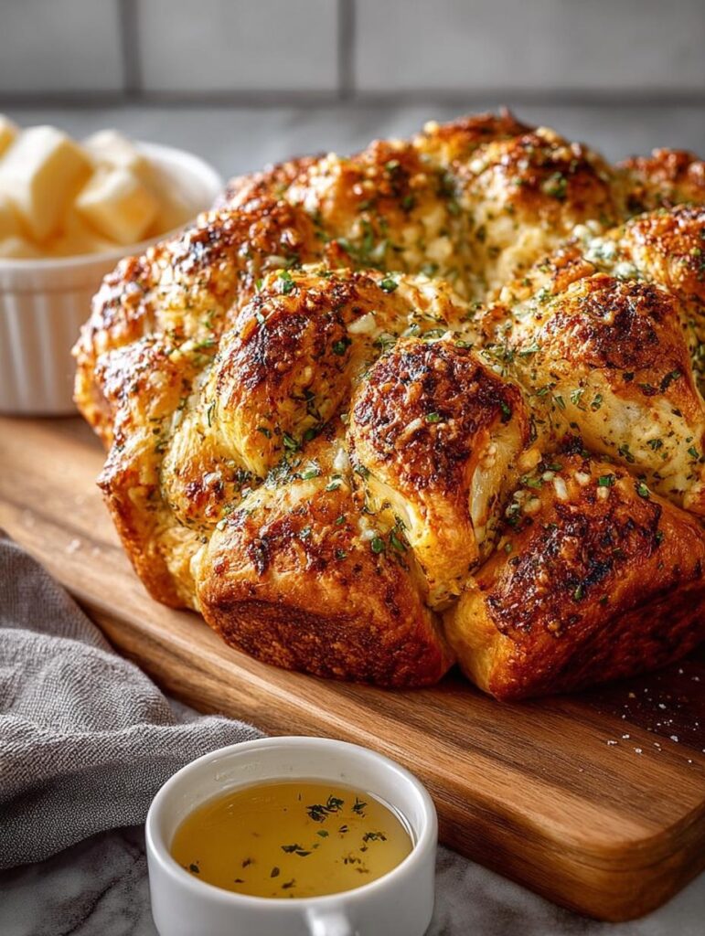 Cheesy Garlic Butter Herb