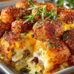 Cheesy Tater Tot Sausage