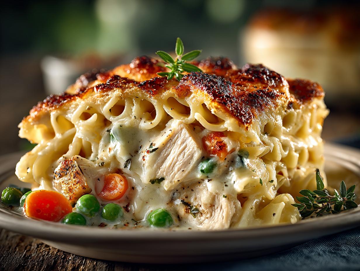 Chicken Potpie Pasta