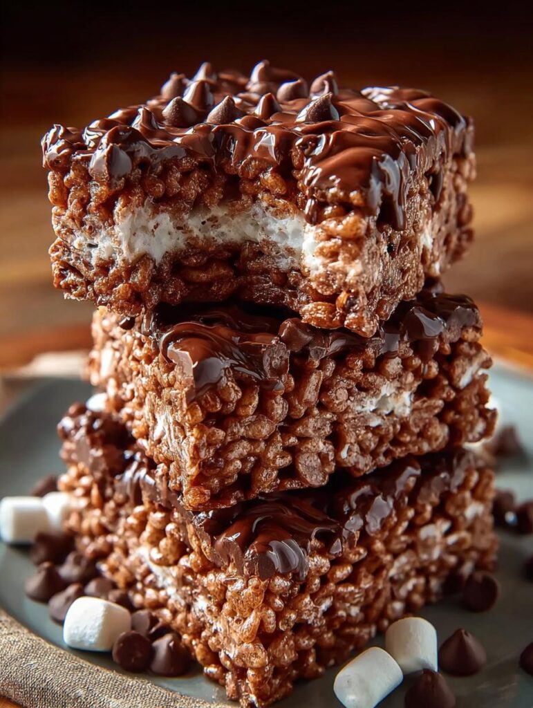 Chocolate Rice Krispie Treats
