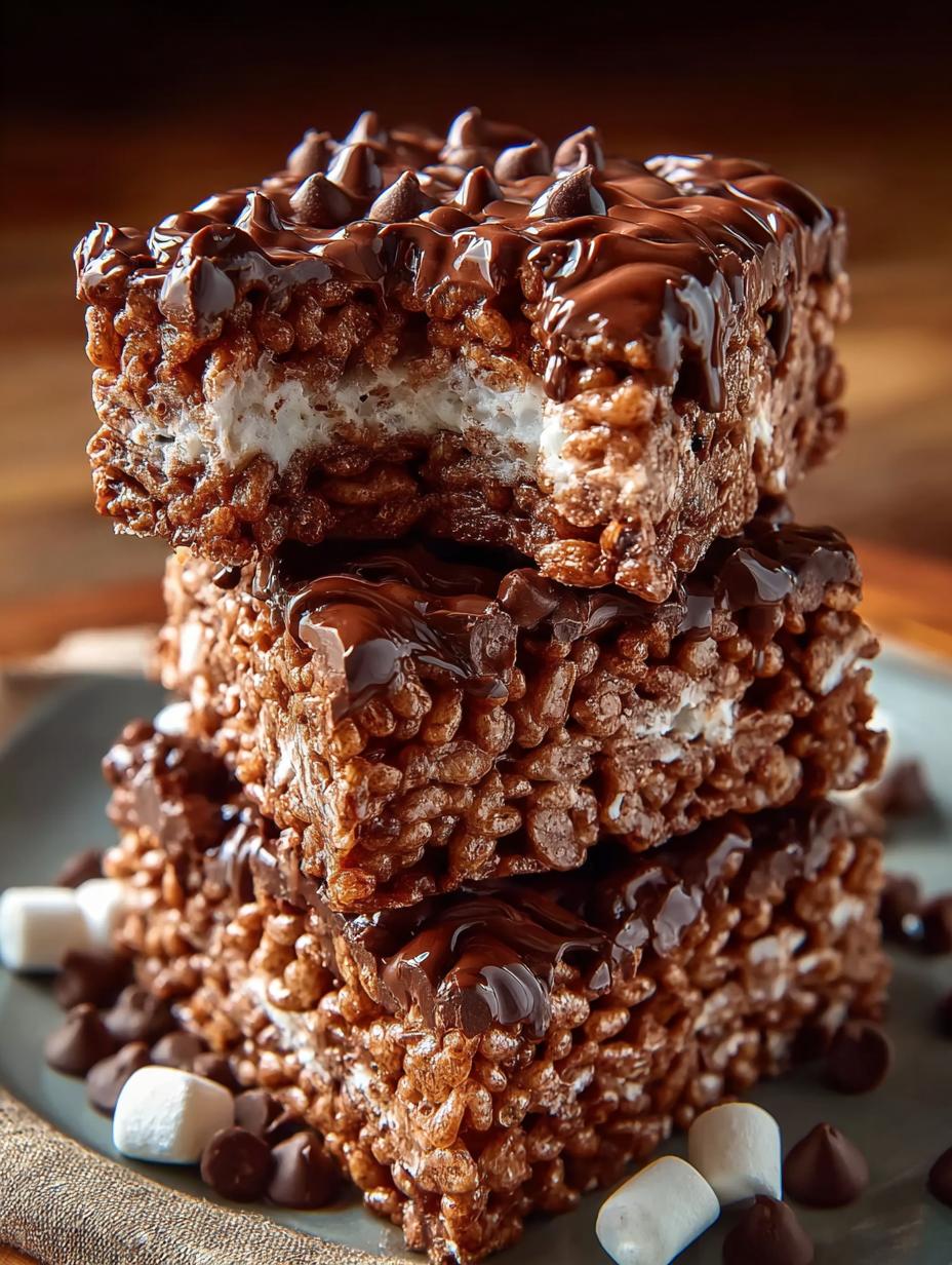 Chocolate Rice Krispie Treats