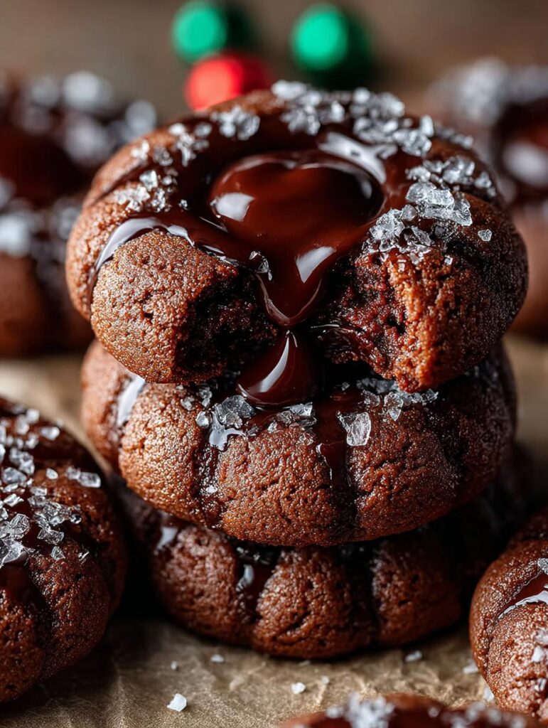 Chocolate Thumbprint Cookies Chewy