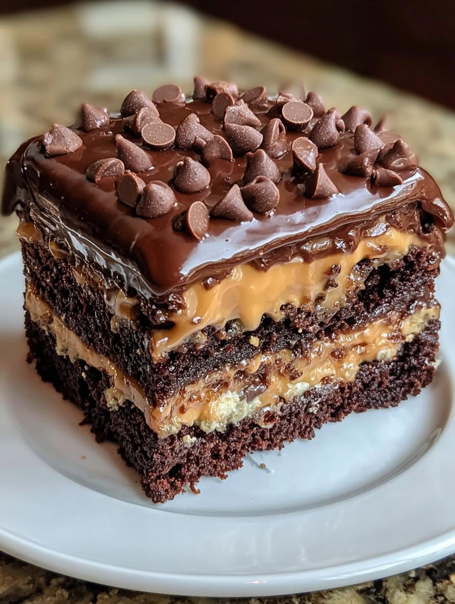 Incredible Chocolate Turtle Cake: 1 Dreamy Recipe - Chocolate Turtle Cake Incredible - additional detail