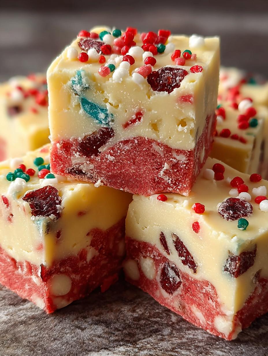 Christmas Cake Batter Fudge: 7 Delightful Layers to Try - Christmas Cake Batter Fudge - additional detail