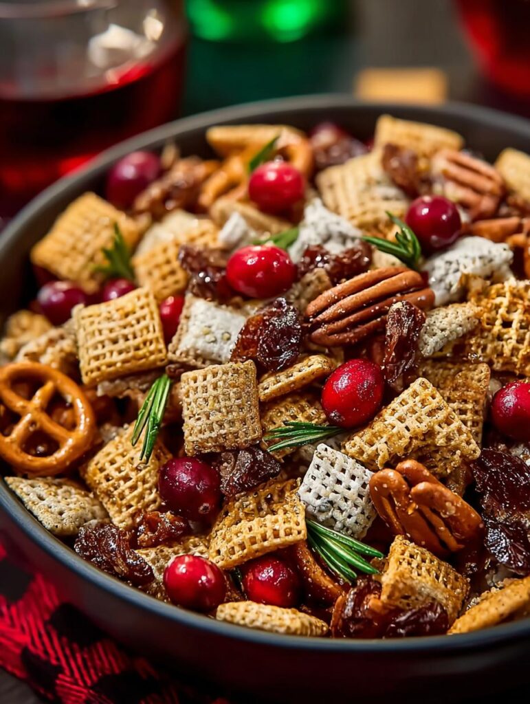 Christmas Chex Mix Festive