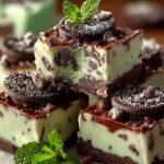 Christmas Mint Oreo Fudge