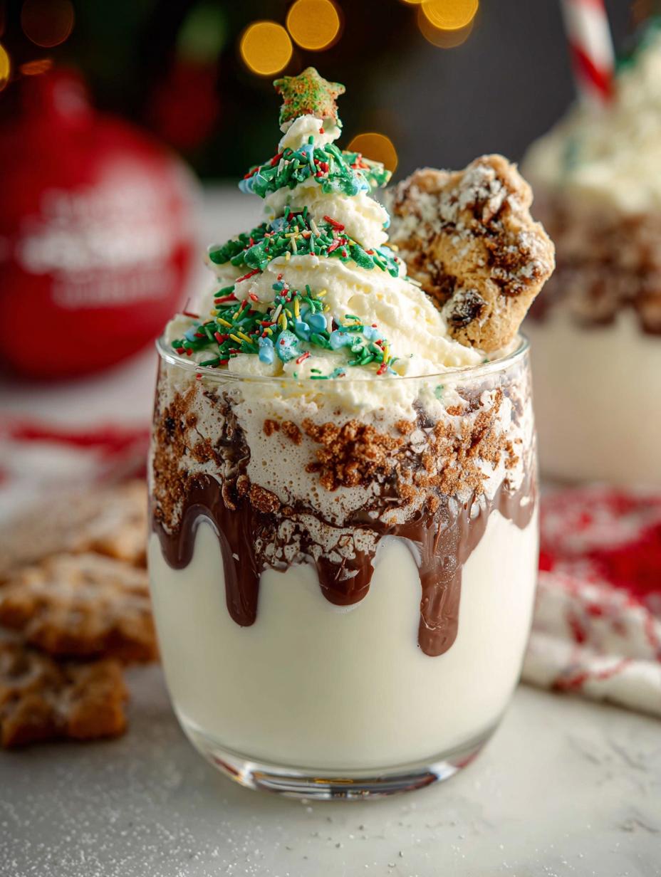 Christmas Tree Cake Milkshake: 5 Festive Variations to Try 6 Christmas Tree Cake Milkshake: 5 Festive Variations to Try - Christmas Tree Cake Milkshake - additional detail
