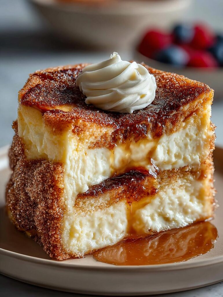 Churro Cheesecake Sweet Creamy