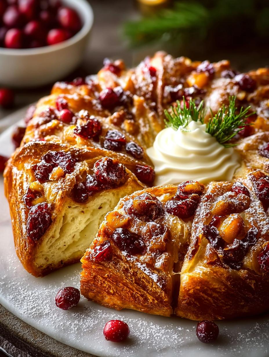 Delicious Cranberry Apricot Couronne for Festive Occasions - Cranberry Apricot Couronne - additional detail