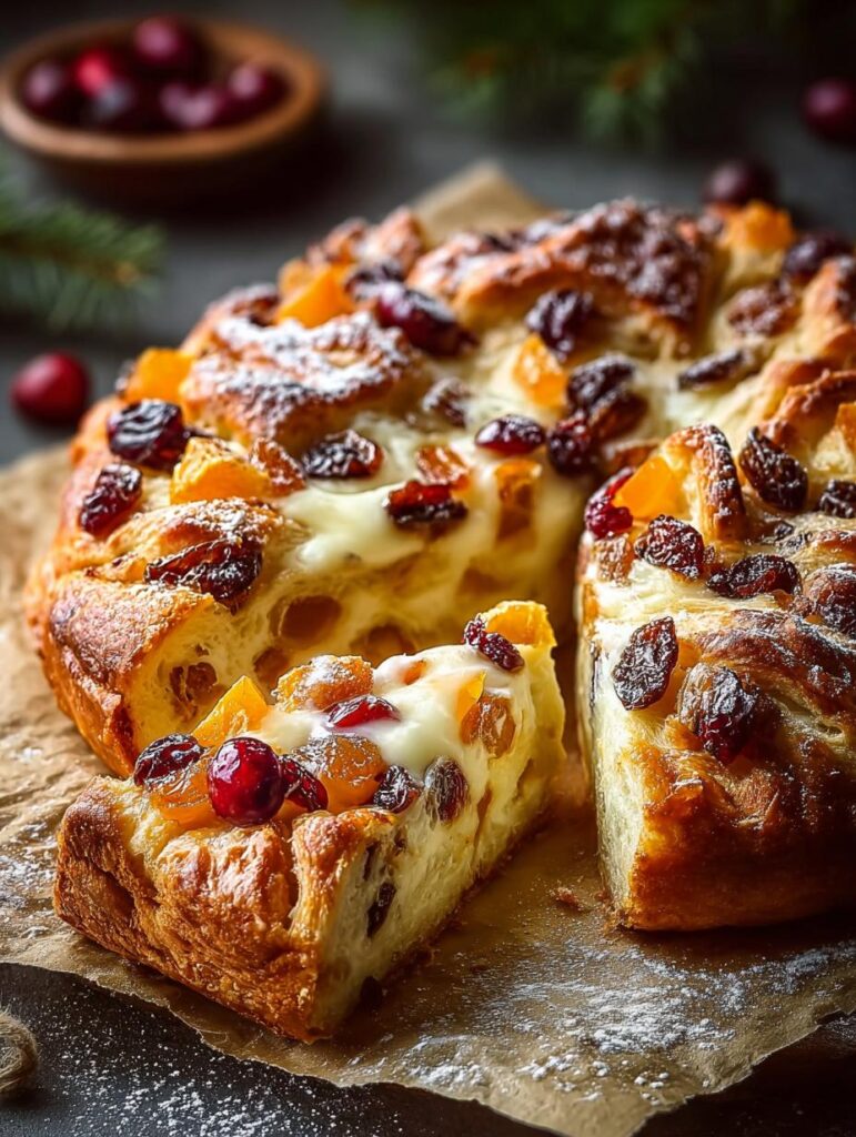 Cranberry Apricot Couronne
