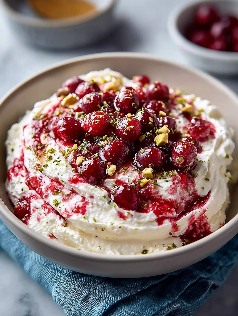 Cranberry Whipped Feta Dip: 5 Festive Party Pleasers 5 Cranberry Whipped Feta Dip: 5 Festive Party Pleasers - Cranberry Whipped Feta Dip - main visual representation