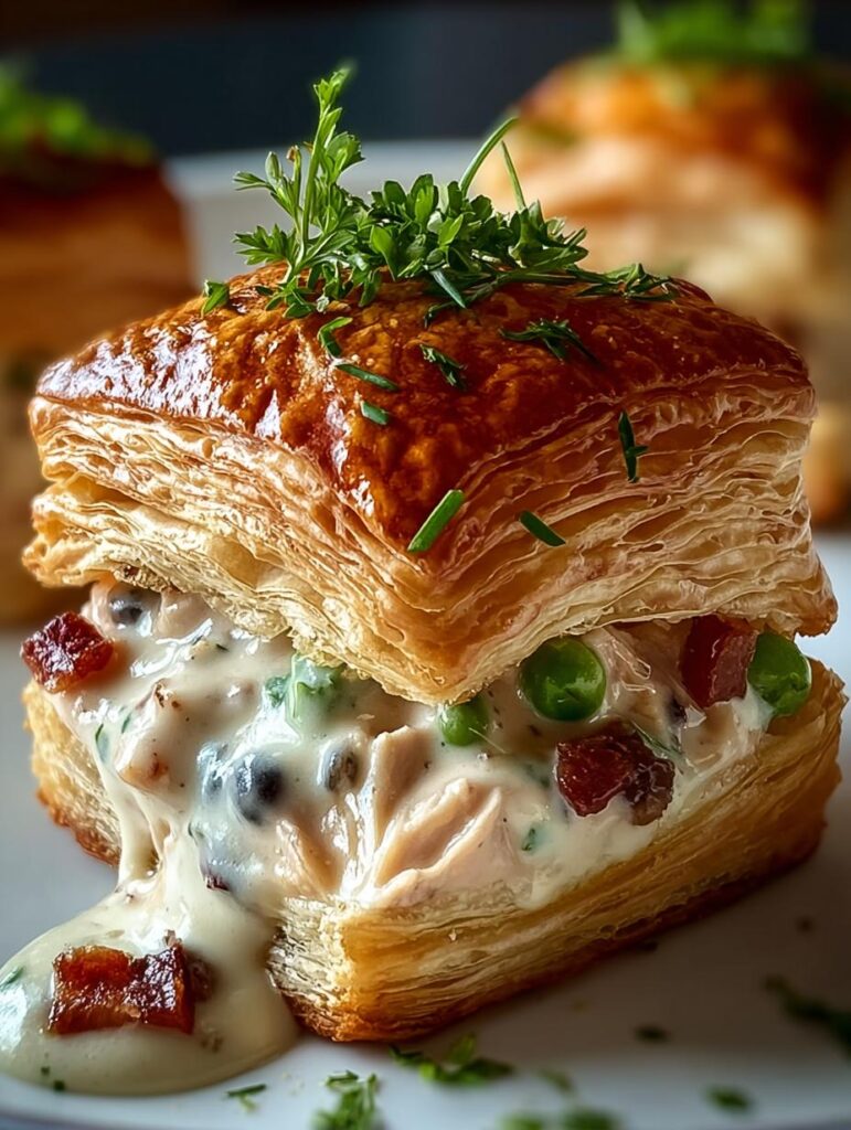 Creamy Chicken Vol Vent