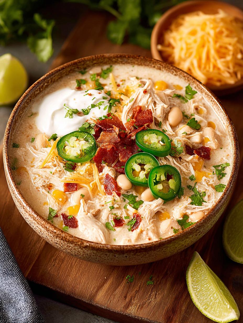 Delicious Crockpot White Chicken Chili for Cozy Nights - Crockpot White Chicken Chili - additional detail