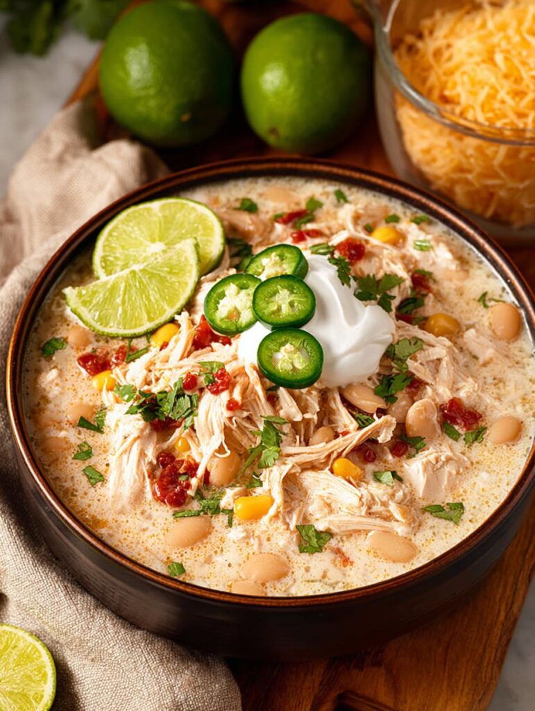 Crockpot White Chicken Chili