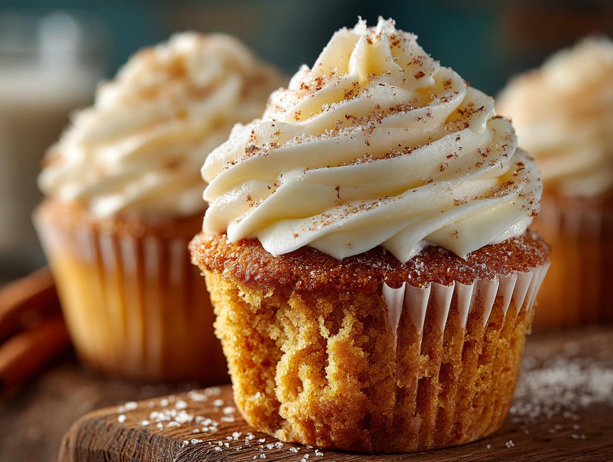 Delightful Eggnog Cupcakes for a Cozy Holiday Treat 6 Delightful Eggnog Cupcakes for a Cozy Holiday Treat - Eggnog Cupcakes - additional detail