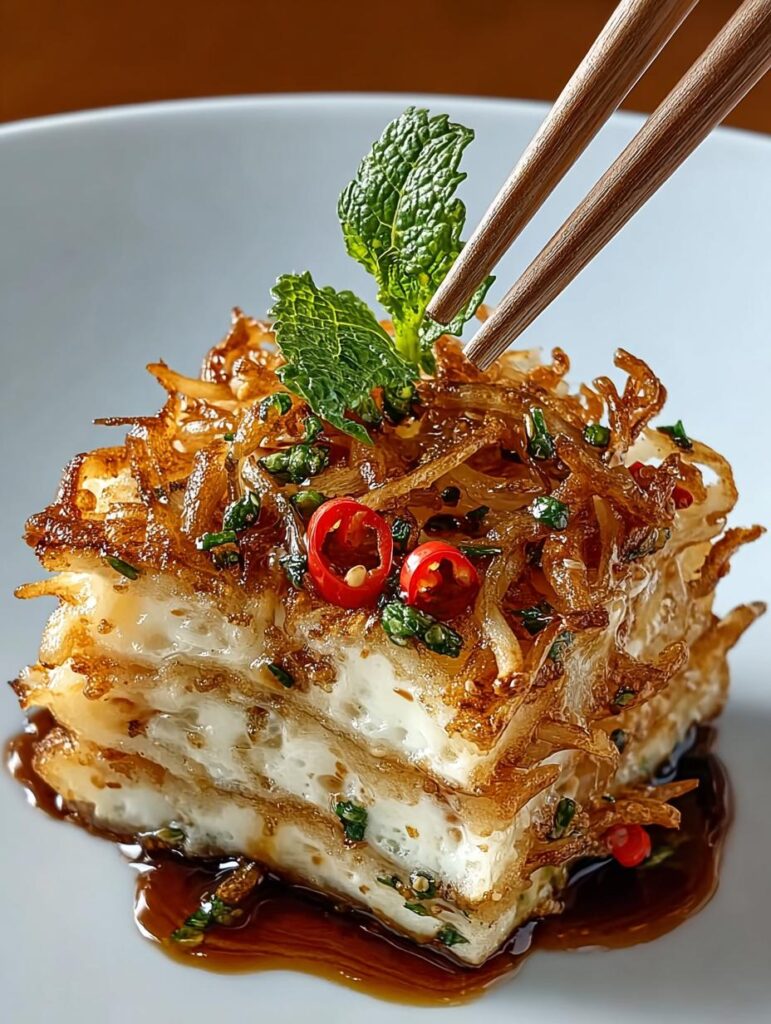 Enoki Pancakes
