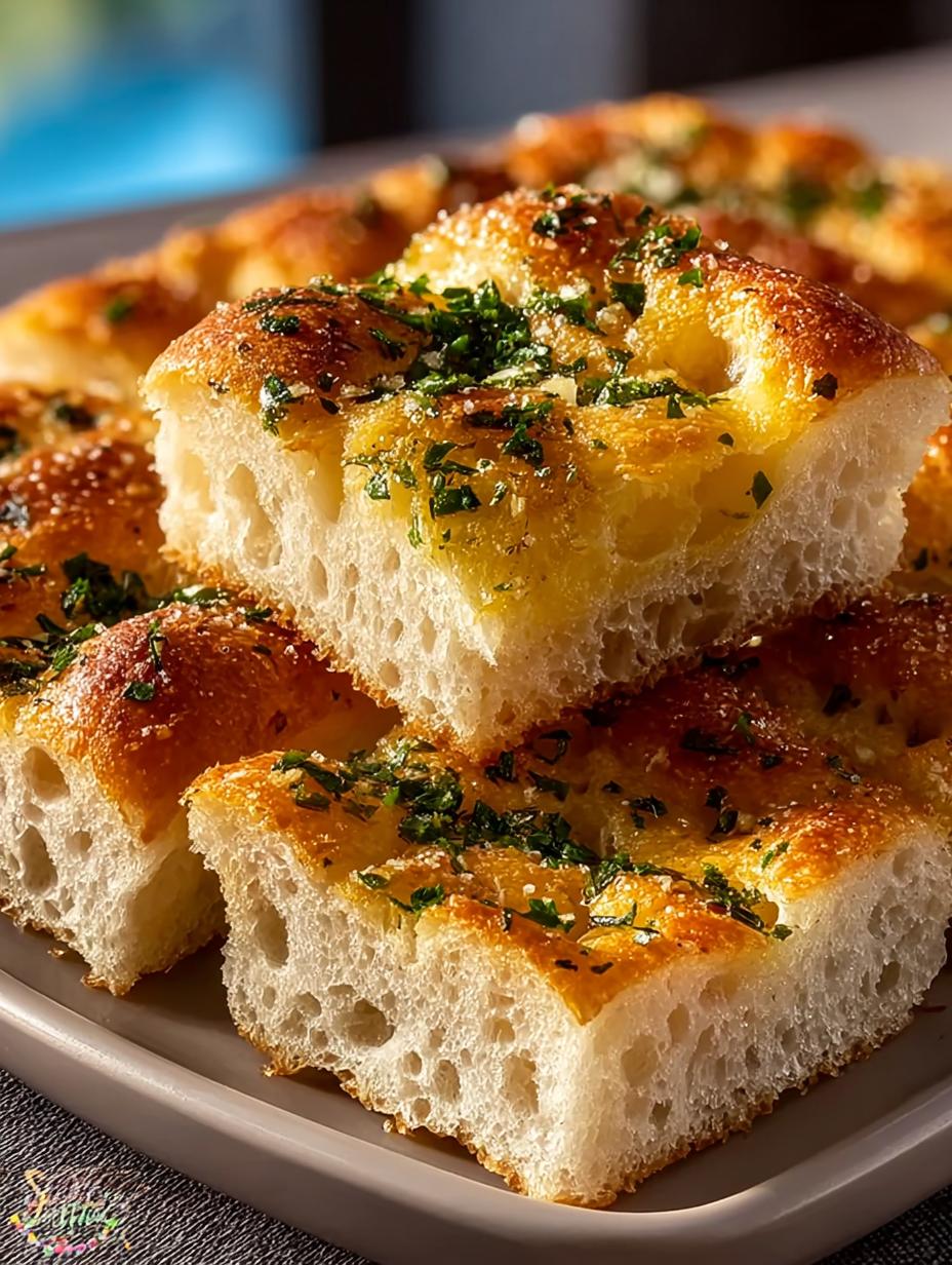 Garlic Butter Focaccia