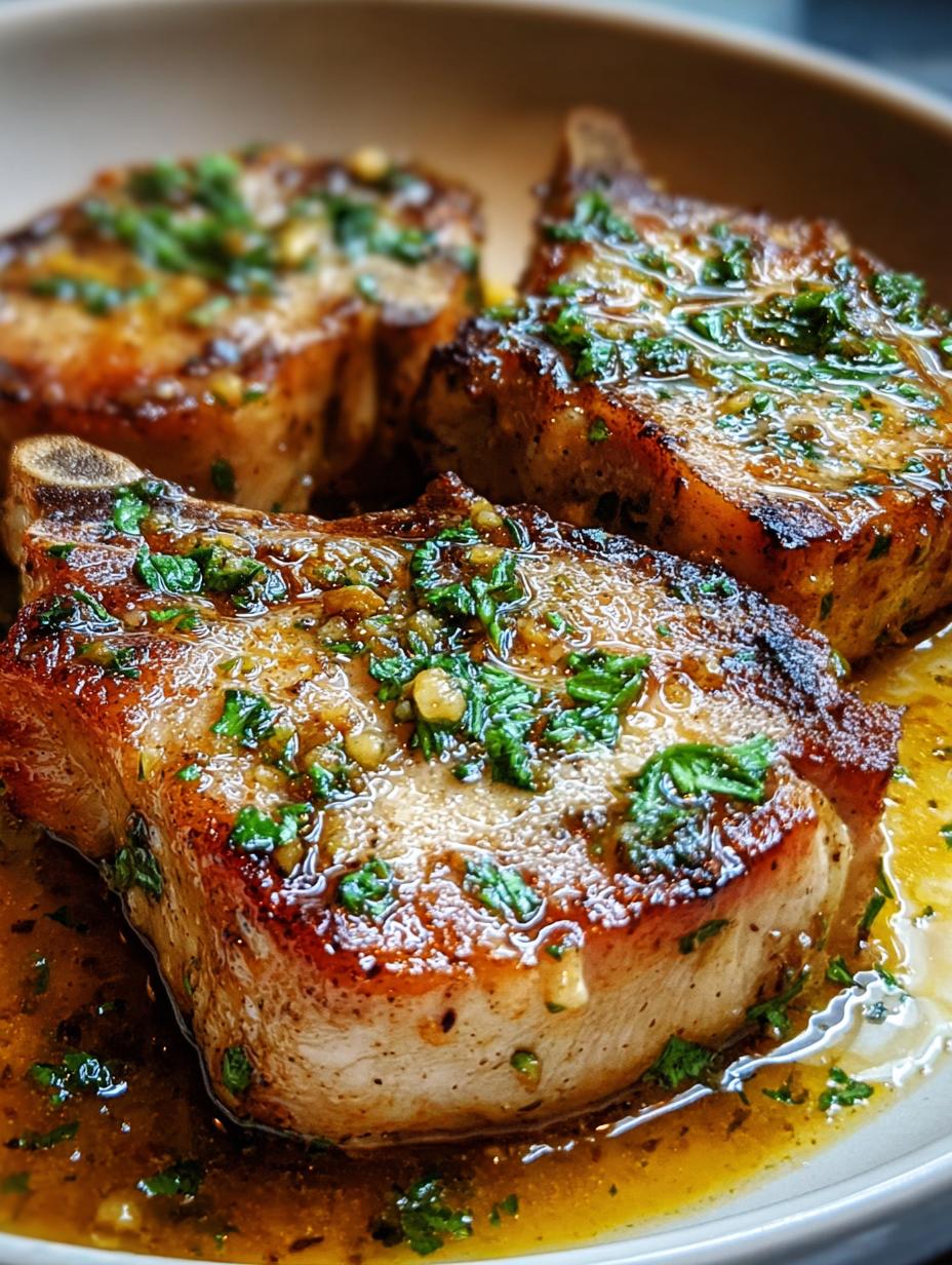 Garlic Butter Pork Chops: 5-Minute Prep, Amazing Flavor - Garlic Butter Pork Chops - additional detail