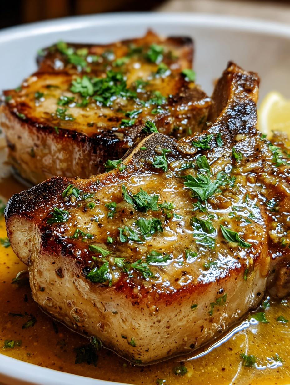 Garlic Butter Pork Chops
