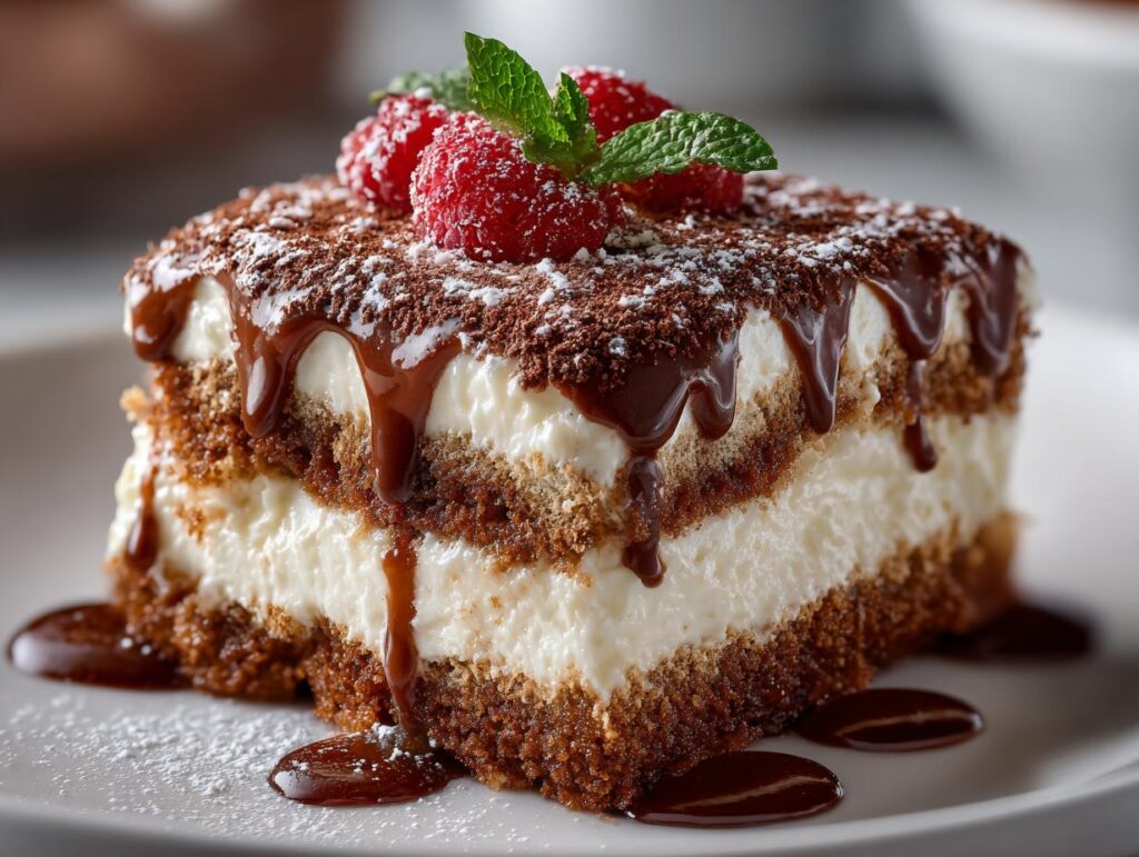 Gingerbread Tiramisu Festive Holiday