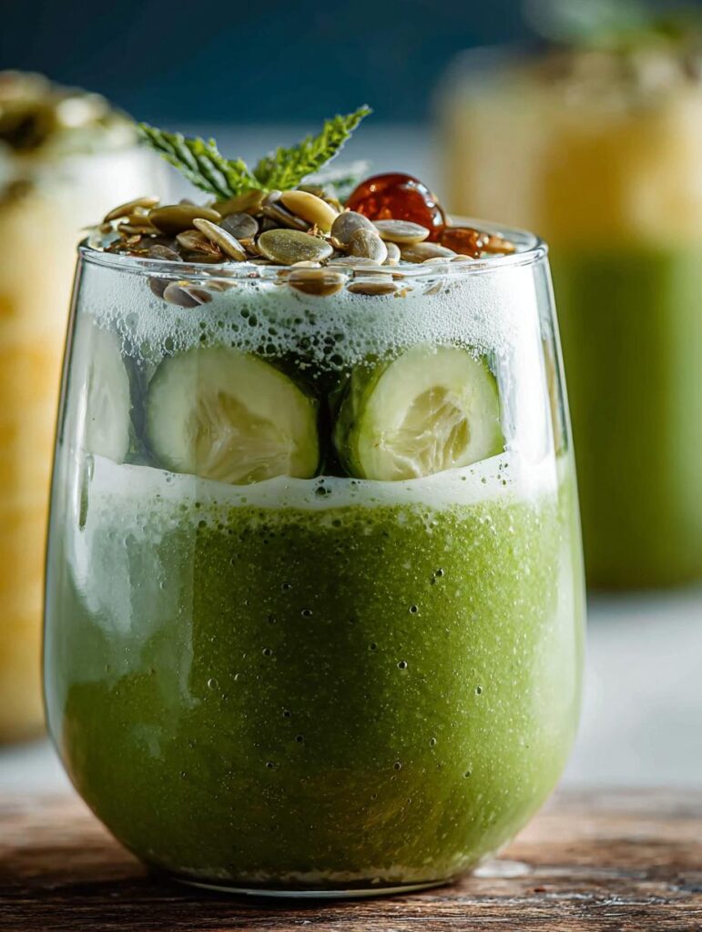Green Goddess Kombucha Smoothie