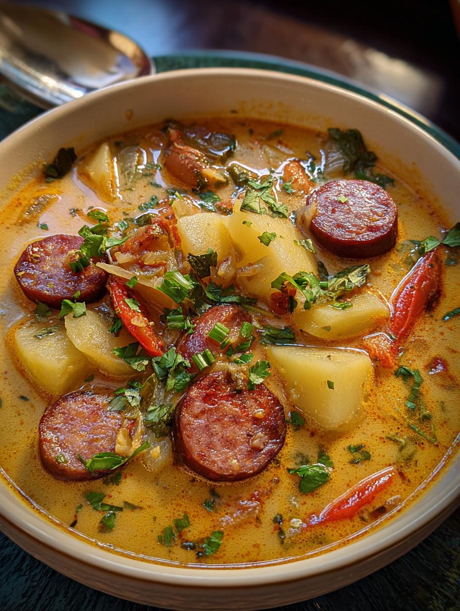 Hearty Cajun Potato Soup: Amazingly Simple Recipe - Hearty Cajun Potato Soup - additional detail