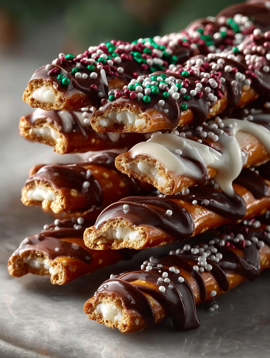 Holiday Chocolate Dipped Pretzel: 5 Festive Treats to Try 5 Holiday Chocolate Dipped Pretzel: 5 Festive Treats to Try - Holiday Chocolate Dipped Pretzel - main visual representation
