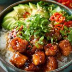 Hot Honey Chicken Bowls