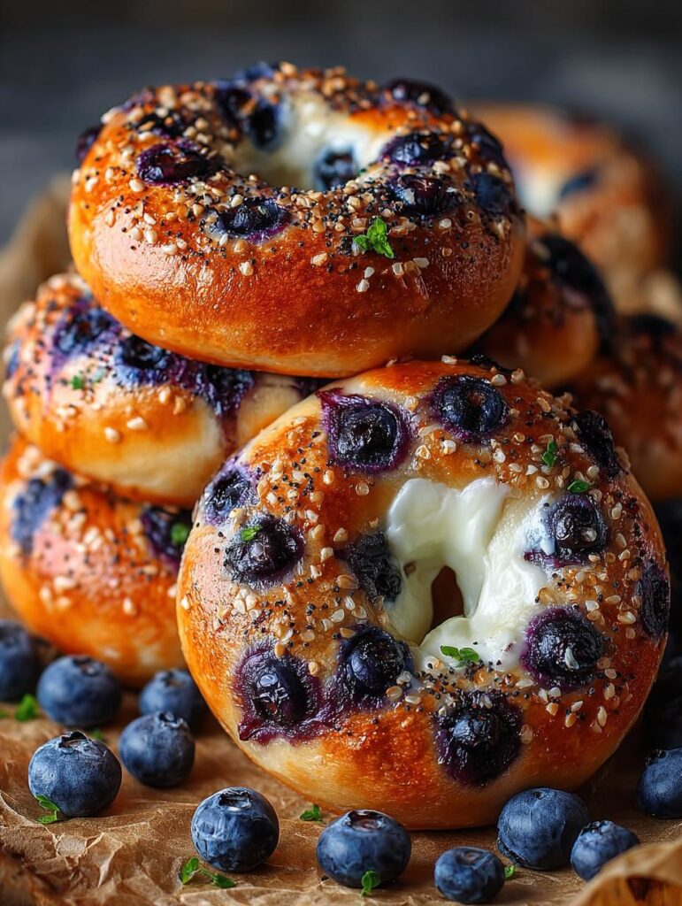 Ingredient Blueberry Bagels