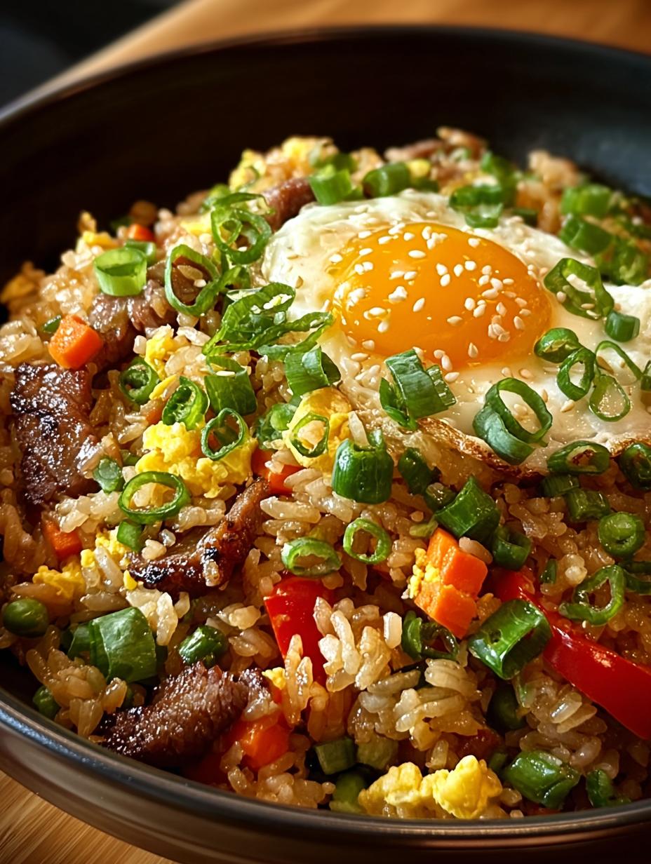 Savory Japanese BBQ Fried Rice: Quick Comfort in Every Bite - Japanese Bbq Fried Rice - main visual representation