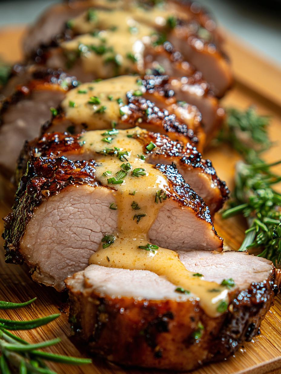 Juicy Pork Tenderloin Creamy