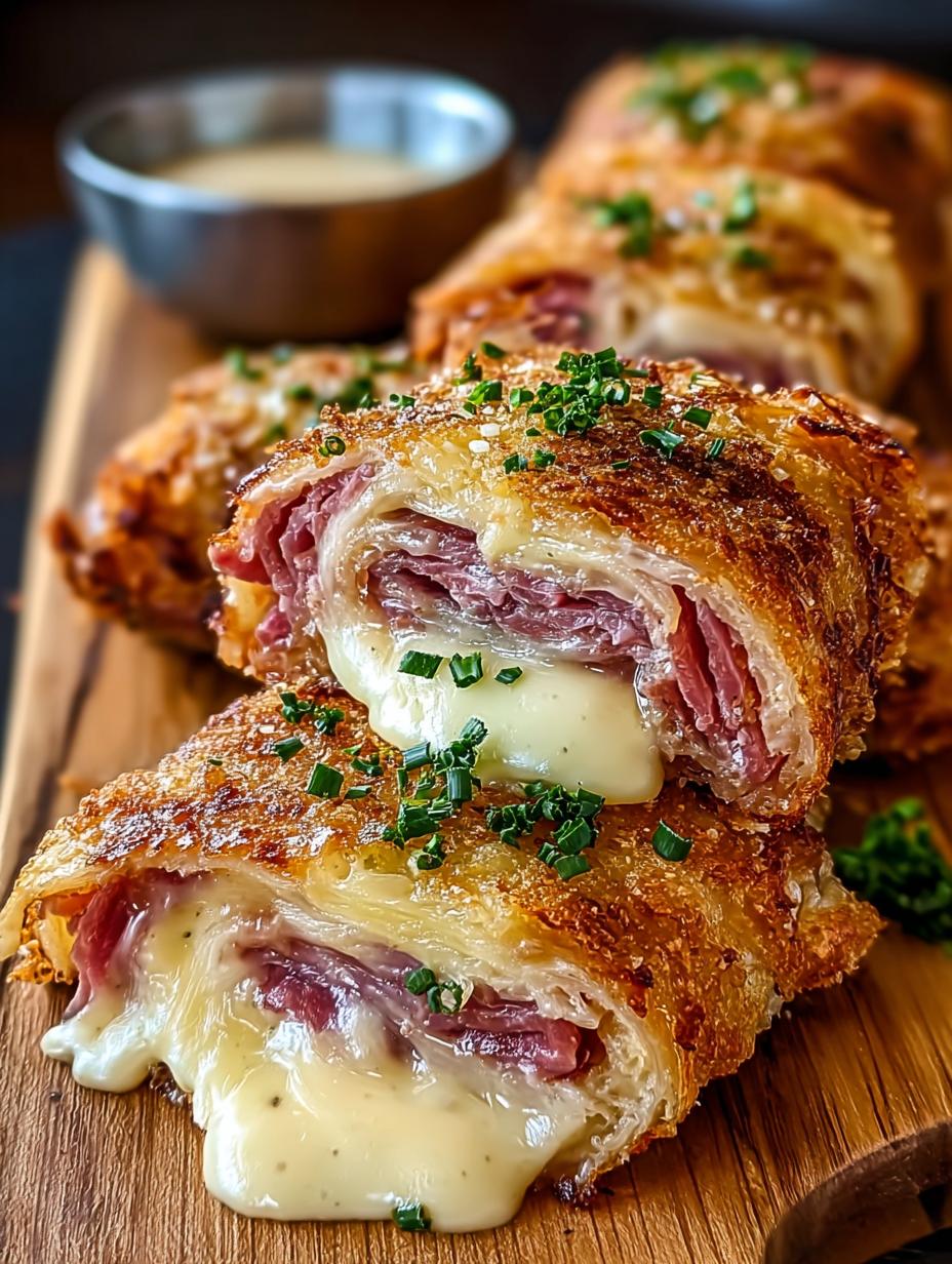 Keto Crispy Reuben Roll: 8 Flavor-Packed Roll-Ups - Keto Crispy Reuben Roll - main visual representation