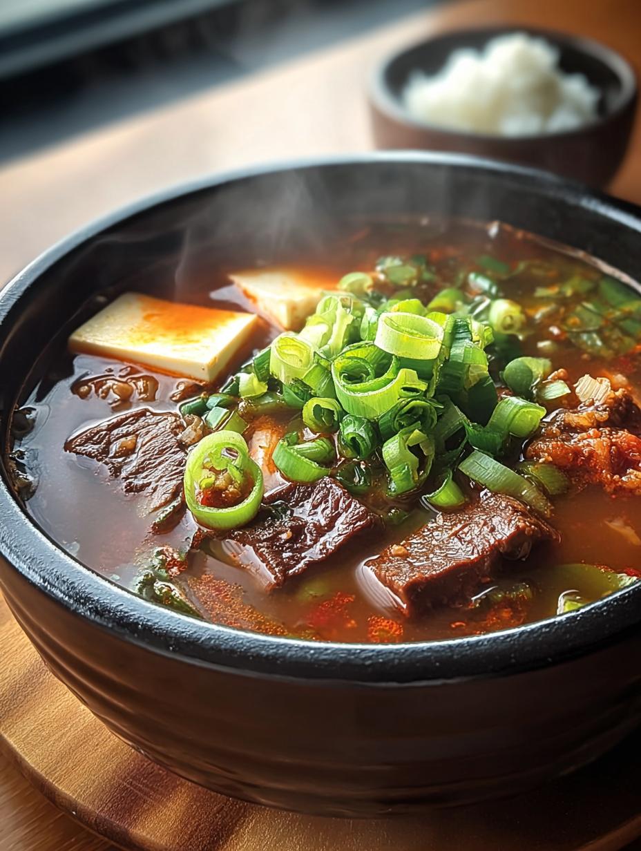 Korean Winter Soup