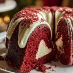 Layered Red Velvet Cheesecake