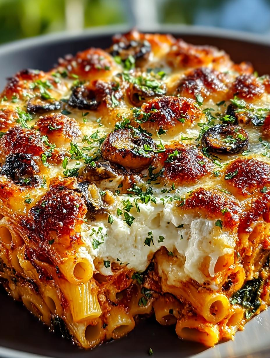 Loaded Veggie Baked Ziti