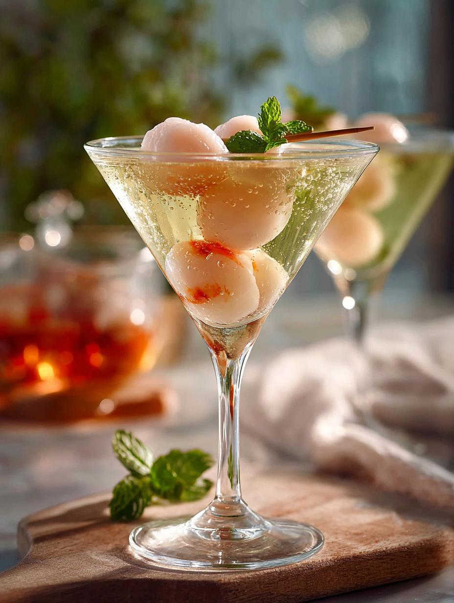 Delicious Lychee Martini: 5 Unique Variations to Try - Lychee Martini - main visual representation