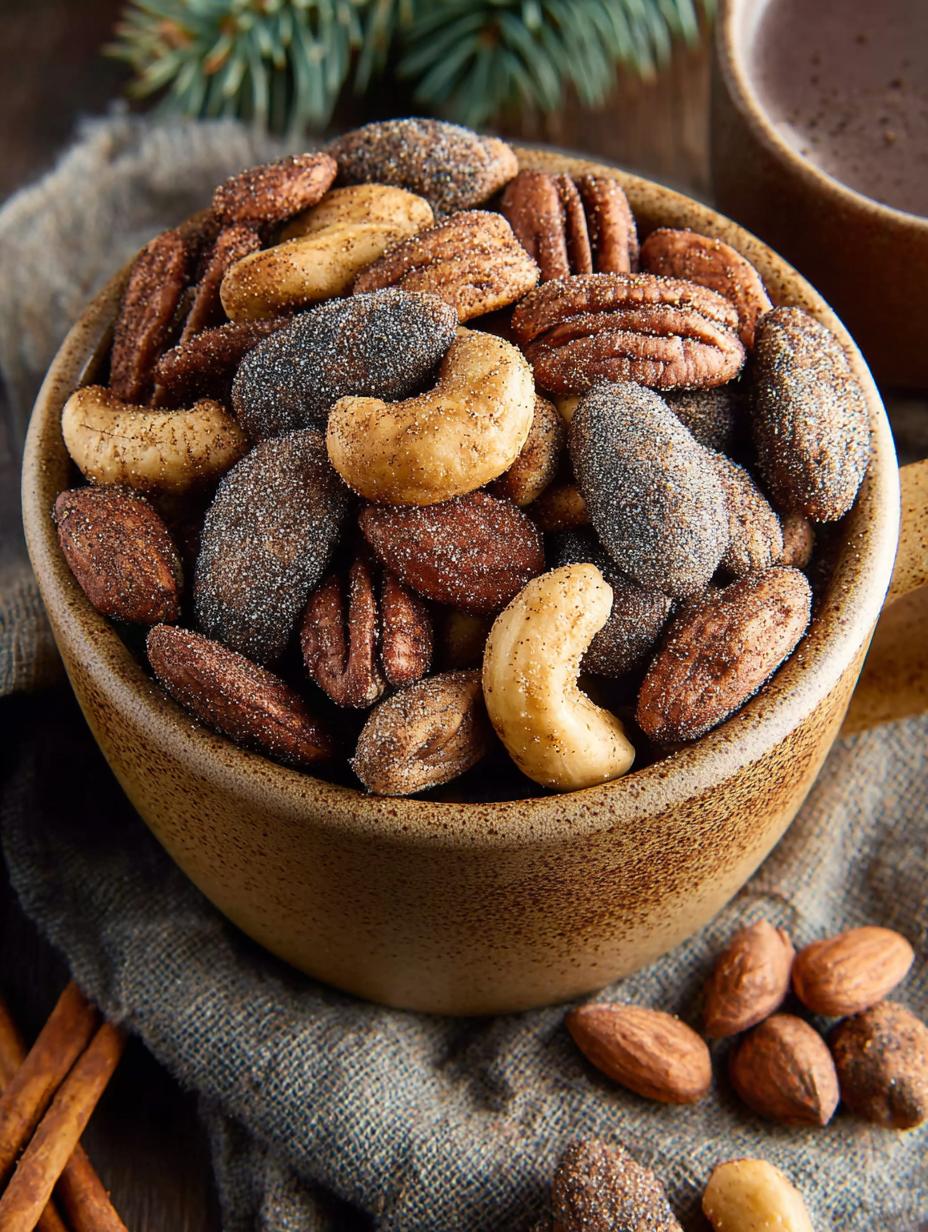 Mexican Hot Cocoa Spiced Nuts: 5 Irresistible Recipes - Mexican Hot Cocoa Spiced - main visual representation